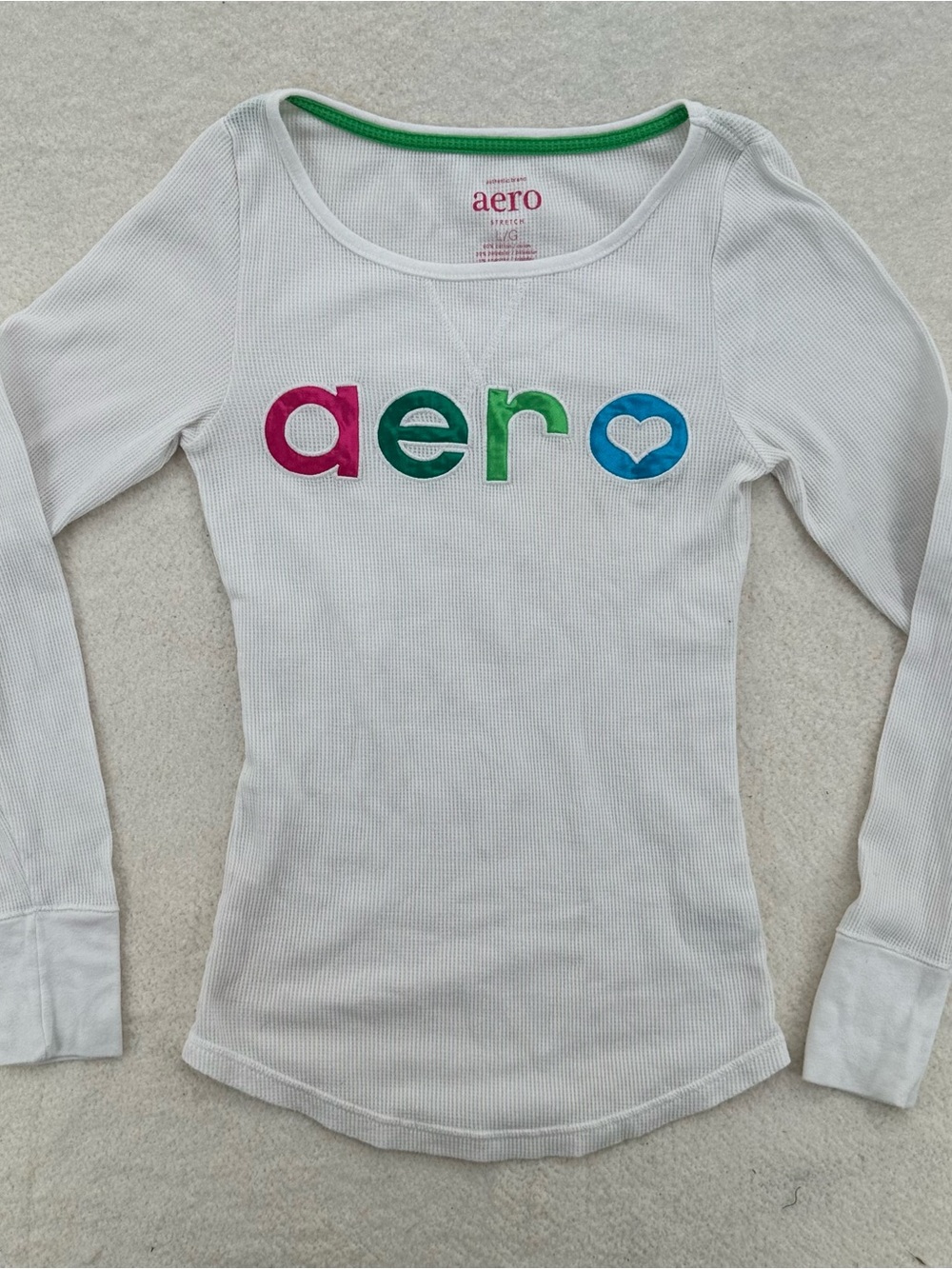Aeropostale 2000s Playground Prep Long Sleeve Top